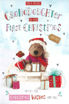 Picture of GRANDDAUGHTER 1ST CHRISTMAS CARD